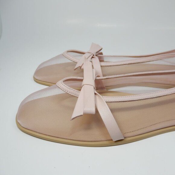 Free People Pink Bow Flats - Picture 12 of 16